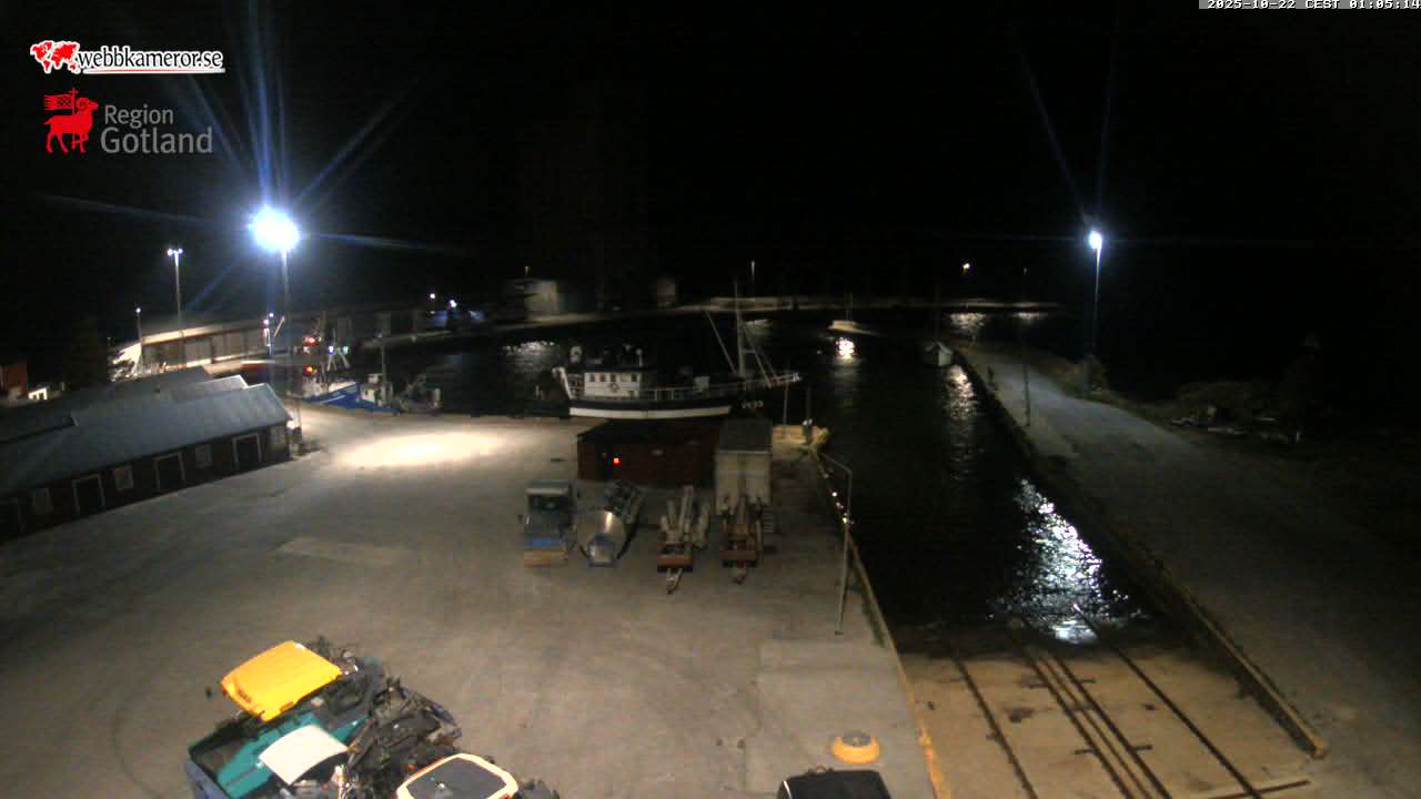 Gotland, Ronehamn, porto de pesca / porto de hóspedes