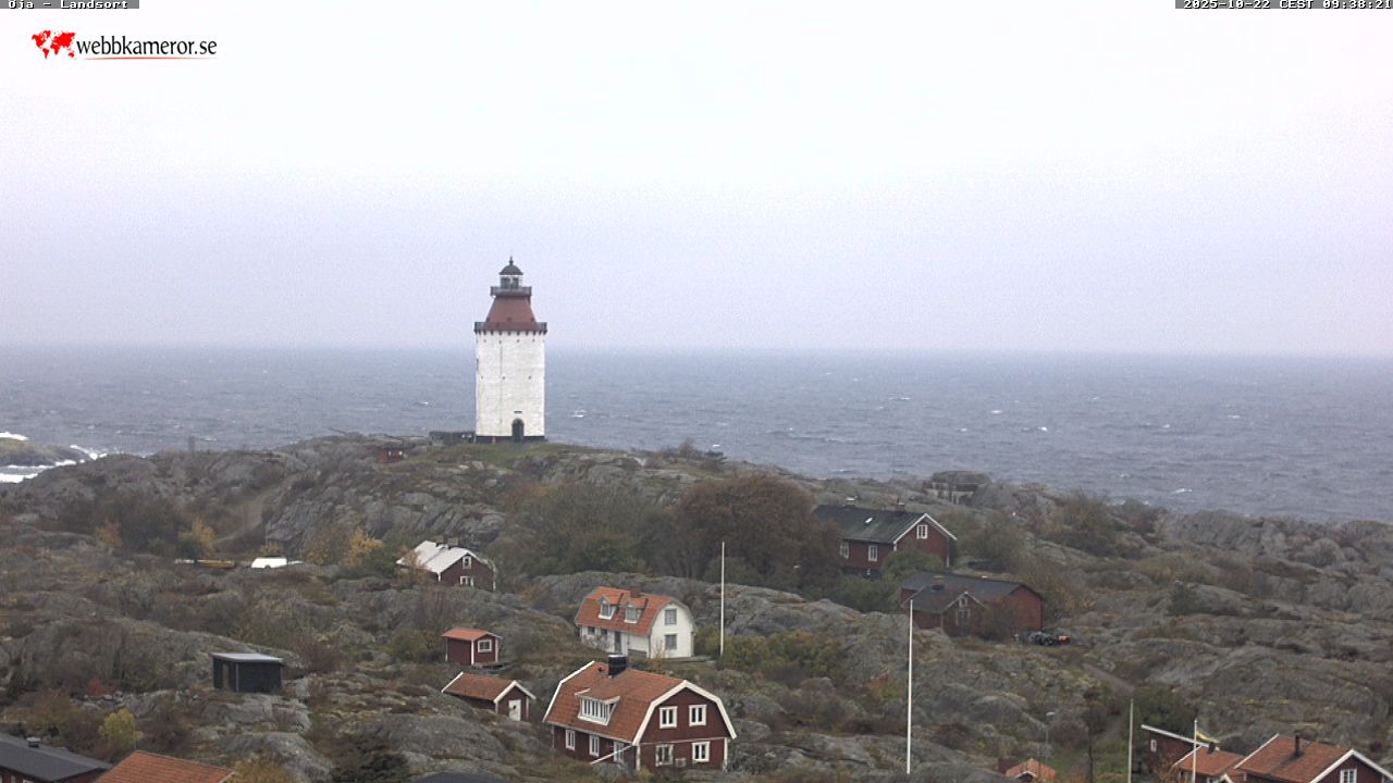 Stockholm, Öja, udsigt mod Landsort fyr