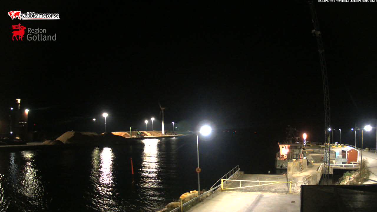 Gotland, Klintehamn, uitzicht west