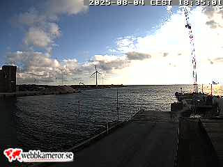 Klintehamn, vista hacia el oeste