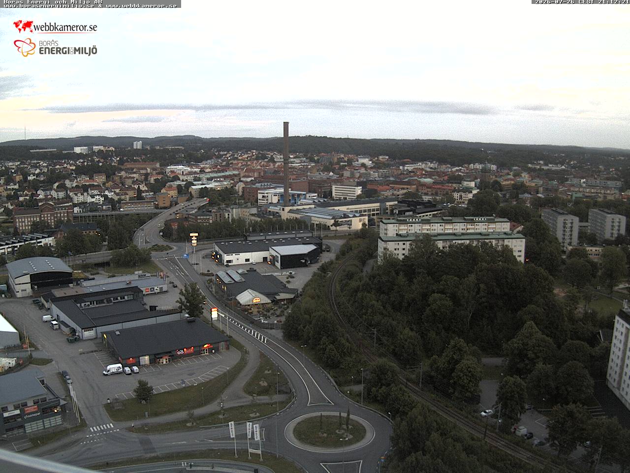 Webcam Borås, Borås, Västergötland, Schweden