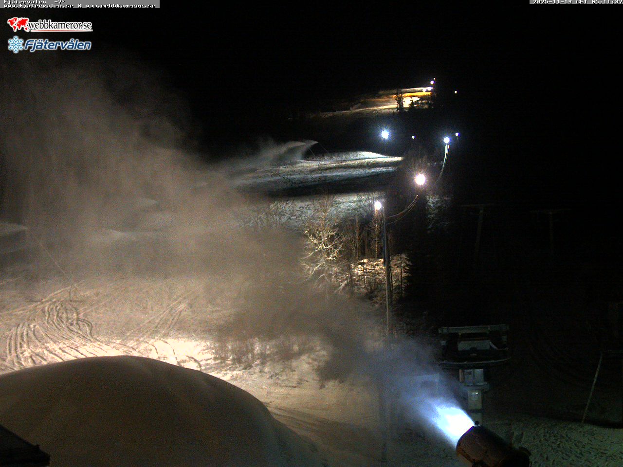 Fjätervålen, view from Fjätervålen's Wärdshus