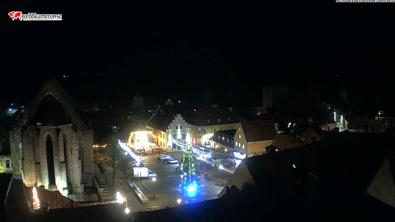 Gotland, Main Square, St. Karin's Church Ruins, Visby