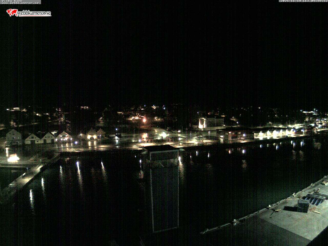 哥特兰岛，维斯比港，可眺望 Skeppsbron