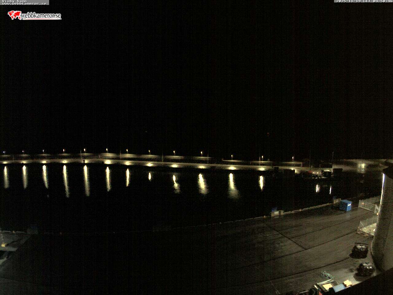 Γκότλαντ, λιμάνι Βίσμπι, θέα προς τη Βαλτική Θάλασσα