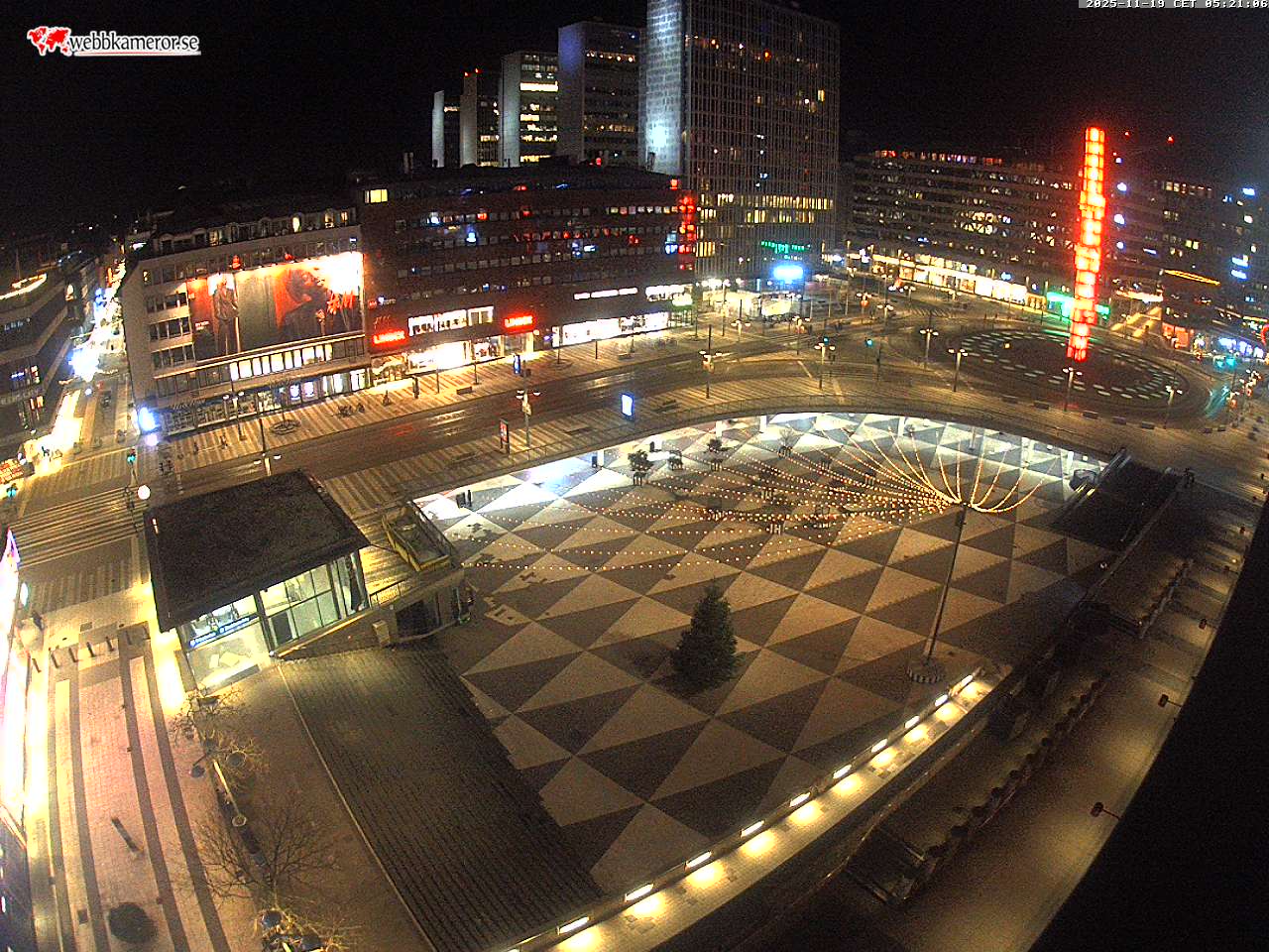 Stoccolma, Piazza Sergels