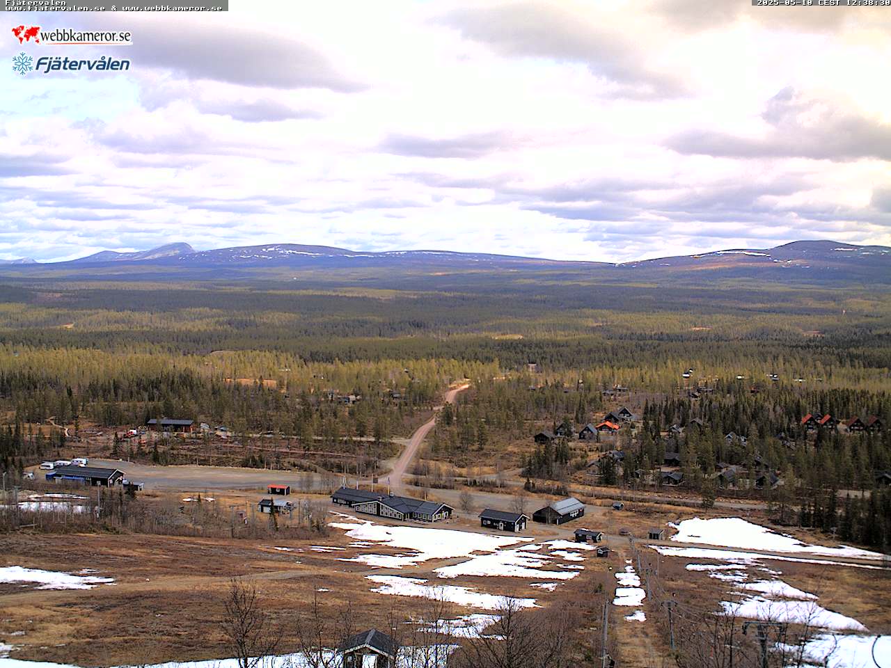 Fjätervålen, view towards the Lavskrikan hill