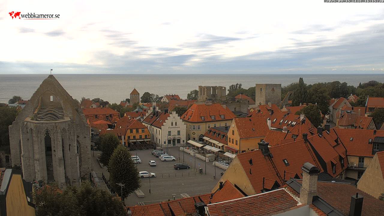 Gotland, Main Square, St. Karin's Church Ruins, Visby