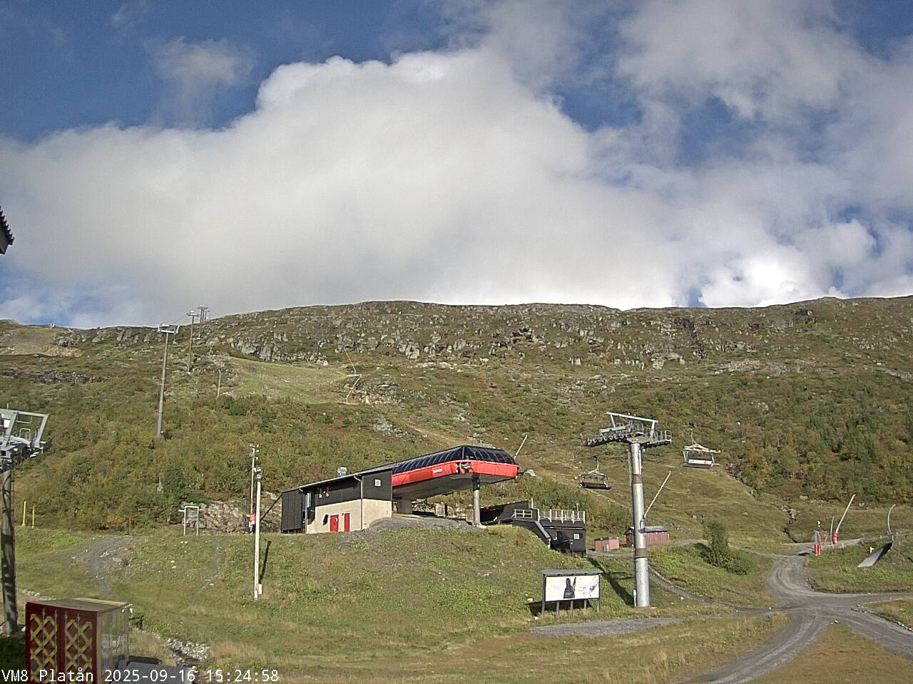 Åre, WM-Plateau, Talstation der Gondelbahn
