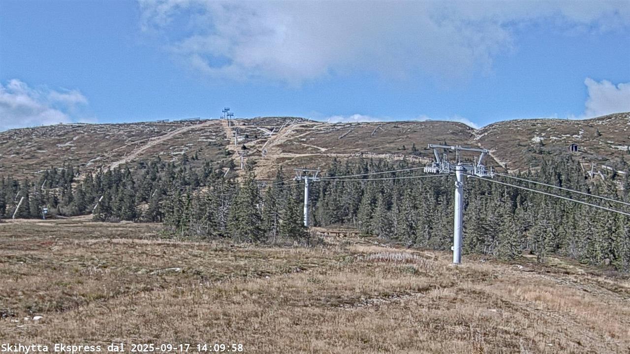 Trysil, Skihytta Ekspress  das Tal