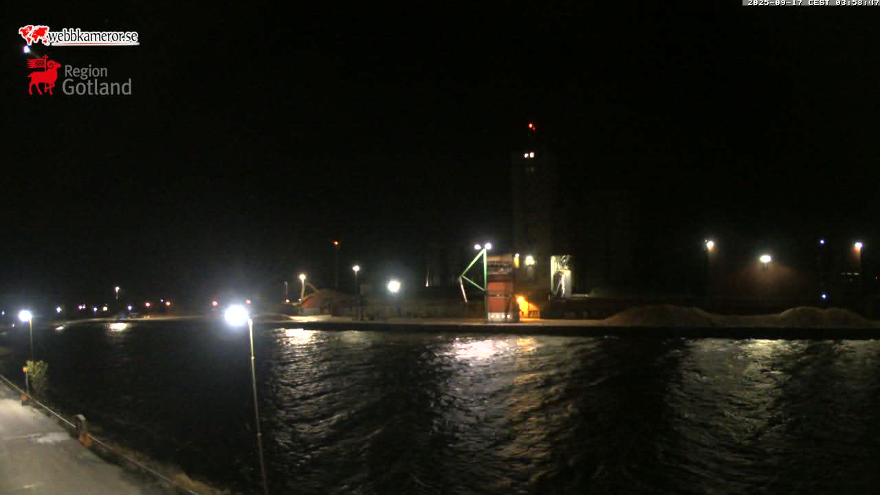 Gotland, Klintehamn, vista hacia el este