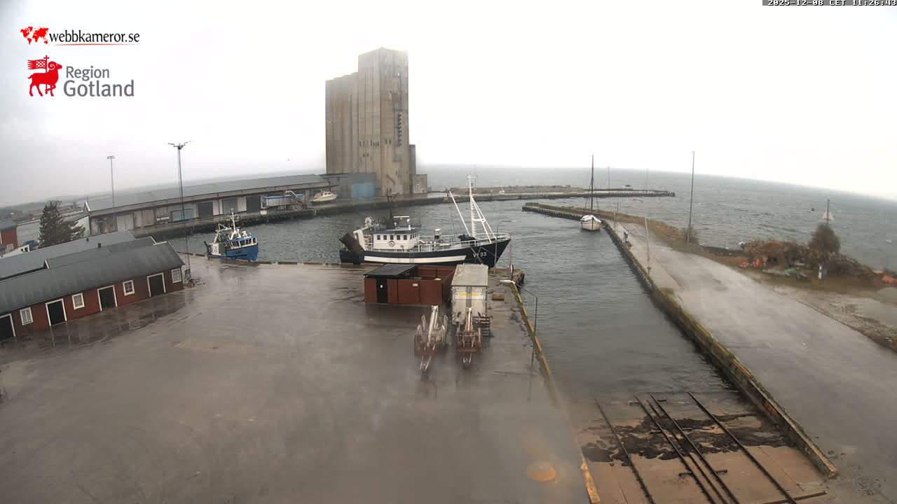 Gotland, Ronehamn, fiskehamnen / gästhamnen