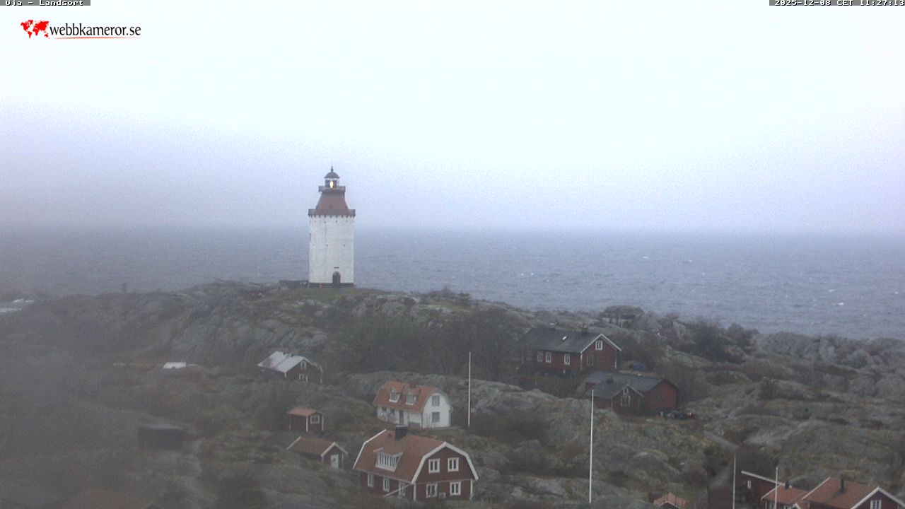 Stockholm, Öja, uitzicht richting de vuurtoren van Landsort