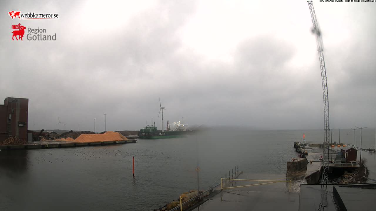 Gotland, Klintehamn, vy västerut