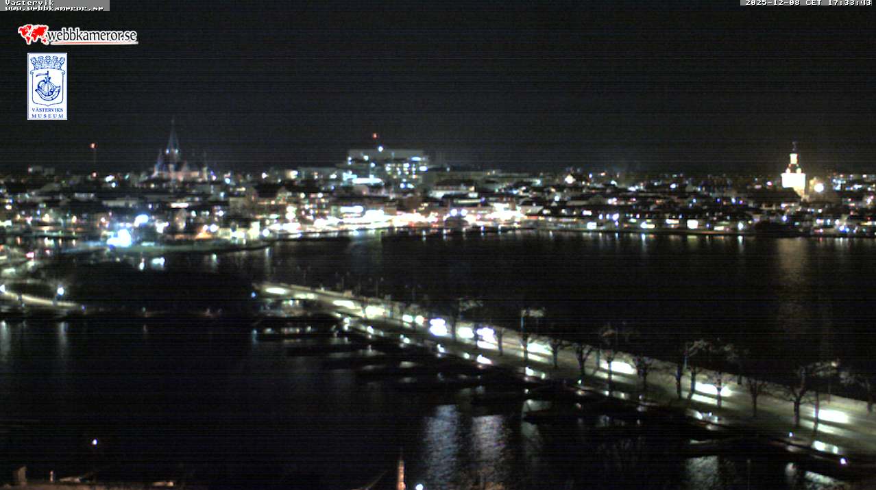 Västervik, Slottsruinen, Gamlebyviken, vy från Unos torn