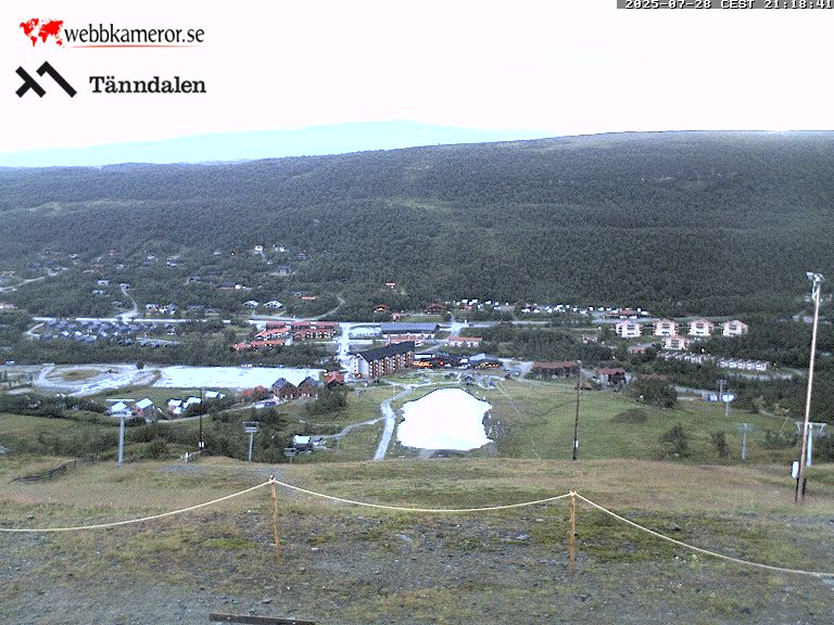 Funäsfjällen, Tänndalen, vy från toppen