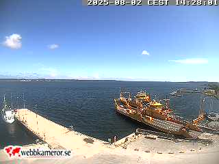 Fårösund, Färjeläget