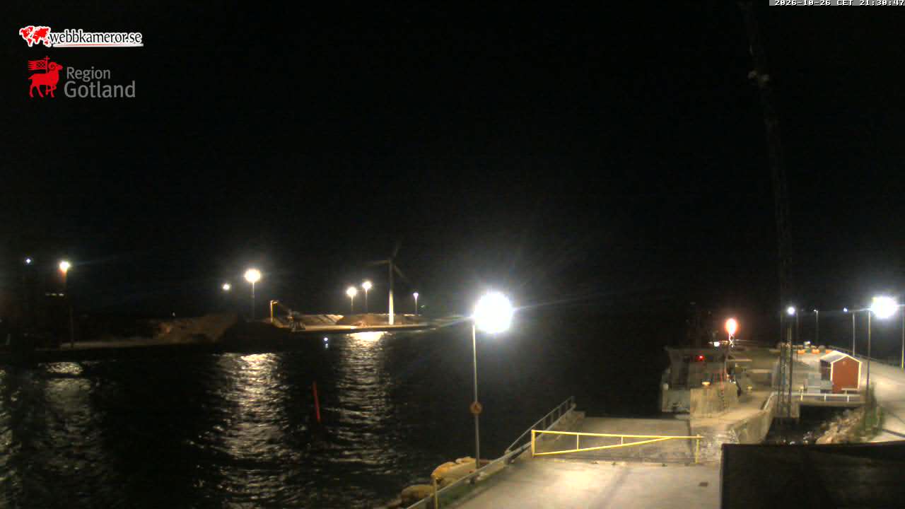 Gotland, Klintehamn, uitzicht west