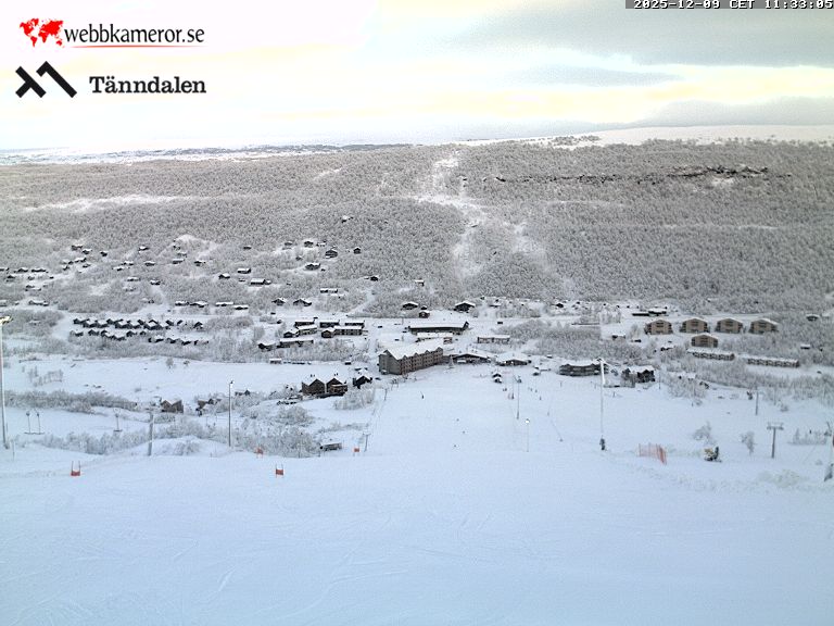 Funäsfjällen, Tänndalen, vy från toppen