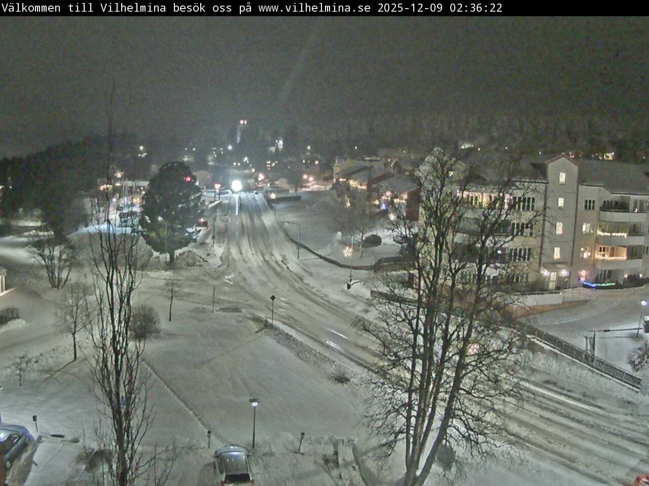 Vilhelmina, Volgsjövägen, vy mot kyrkan