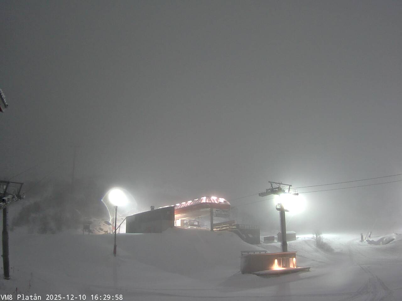 Åre, VM-Platån, Gondolens dalstation