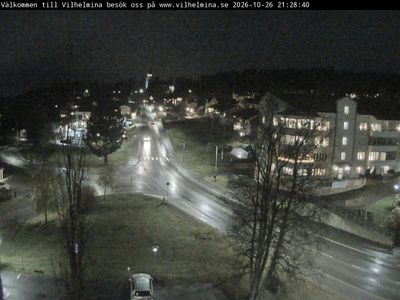 Vilhelmina, Volgsjövägen, udsigt mod kirken