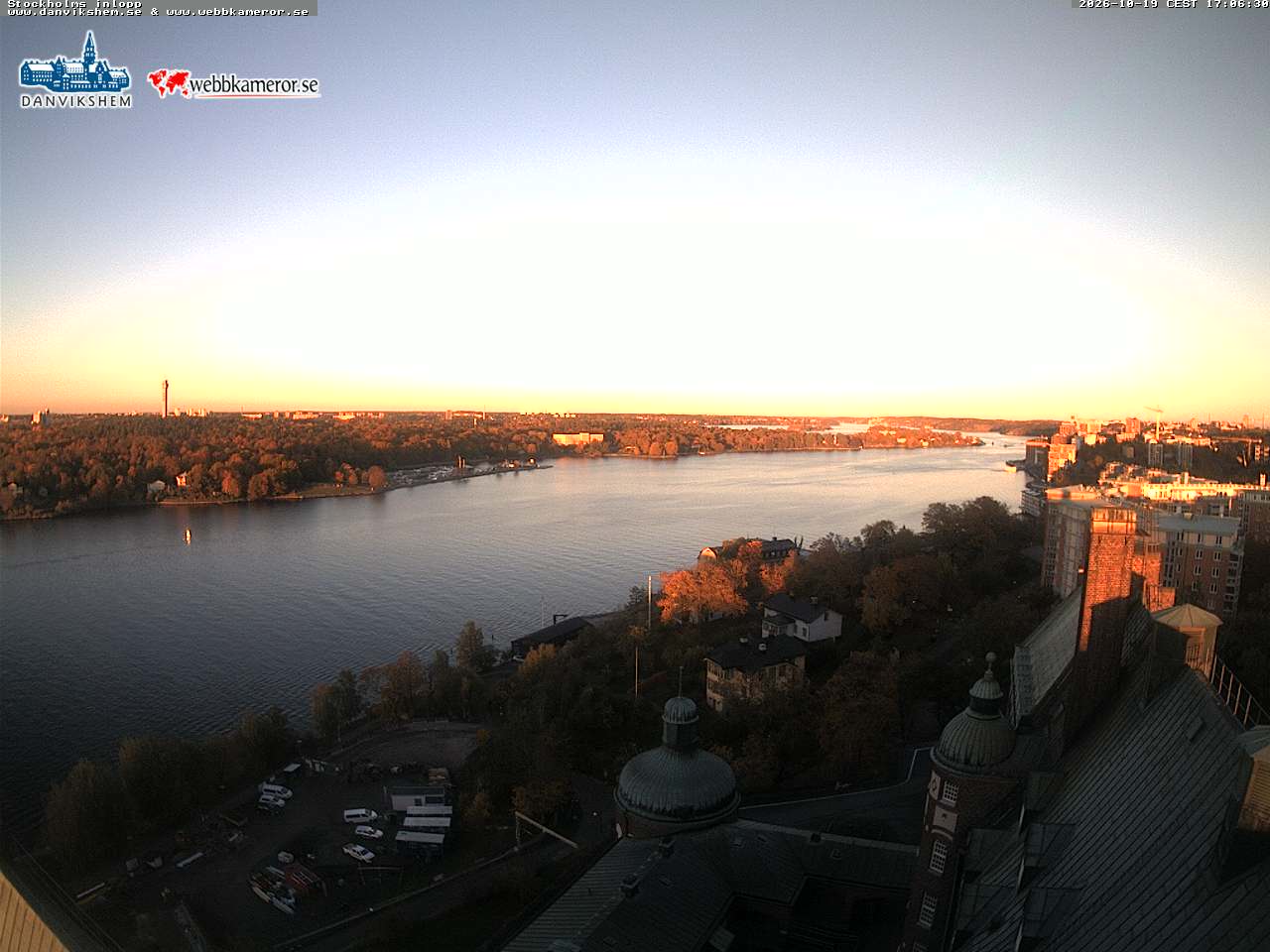 Stockholms inlopp, vy österut