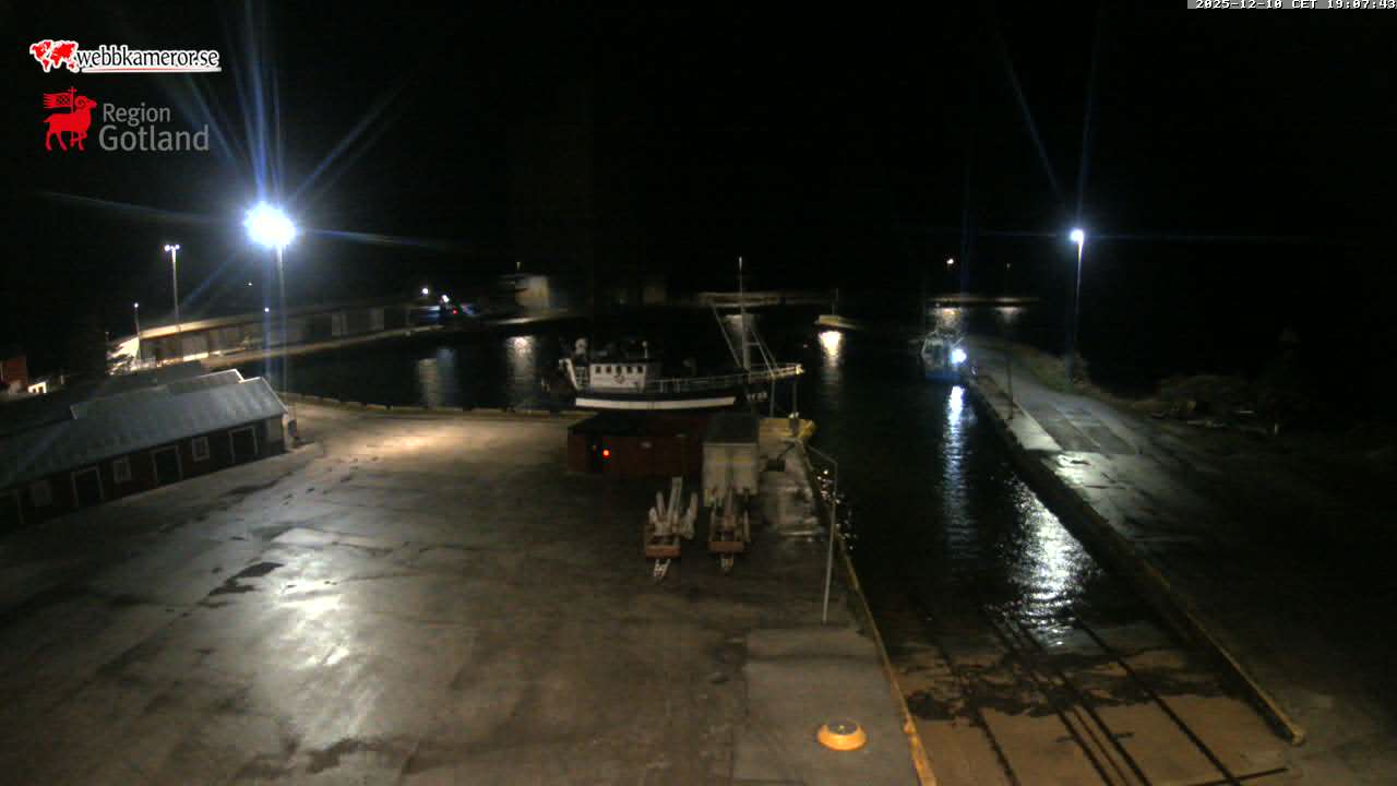 Gotland, Ronehamn, Puerto pesquero/puerto invitado