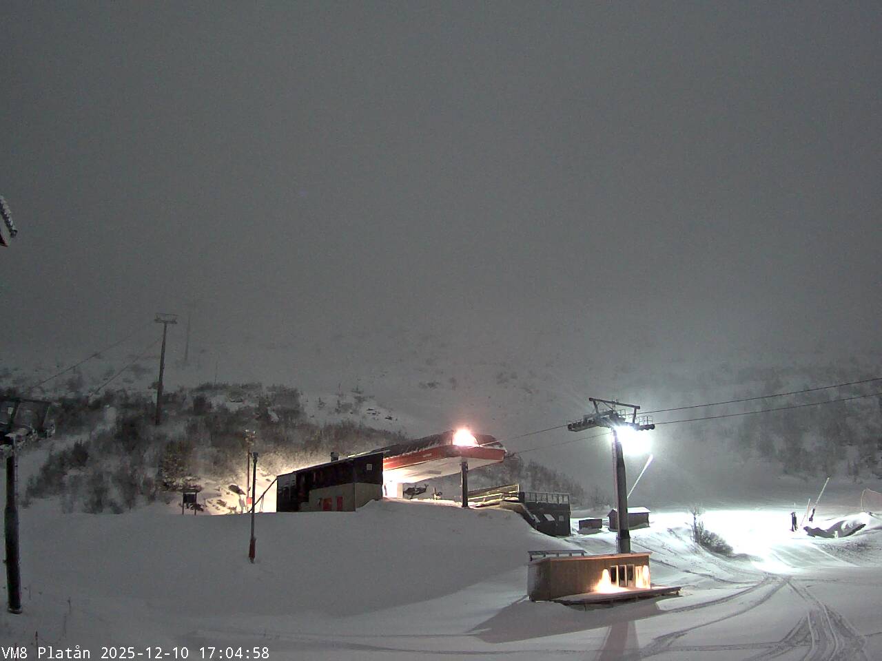 Åre, VM-Platån, Gondolens dalstation
