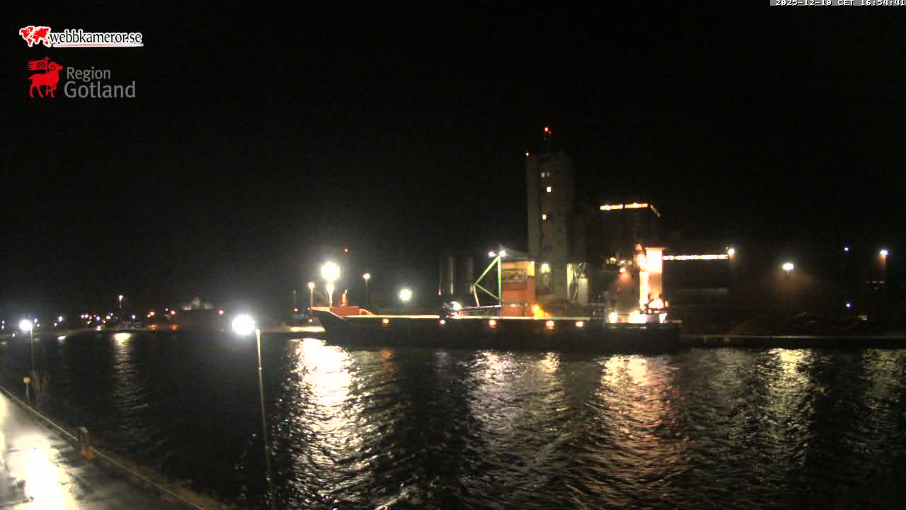 Gotland, Klintehamn, vy österut