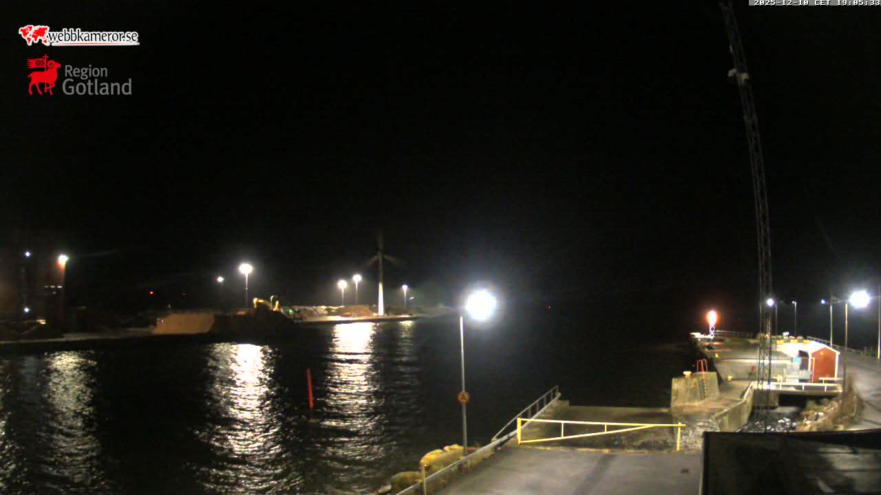 Gotland, Klintehamn, vy västerut