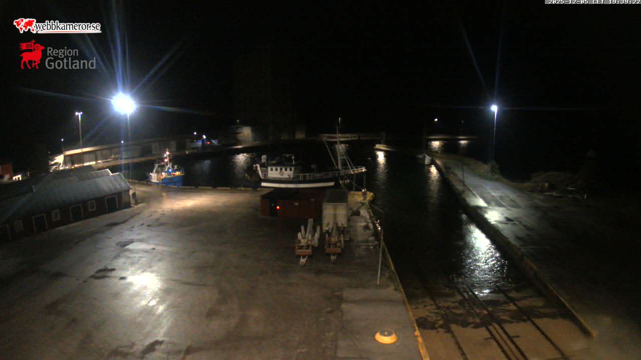 Gotland, Ronehamn, fiskehavn / gjestehavn