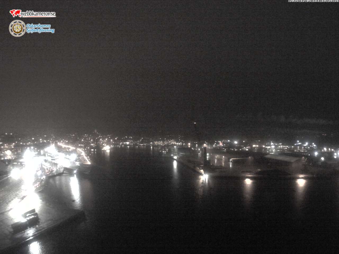 Oskarshamn, näkymä sisäsatamaan