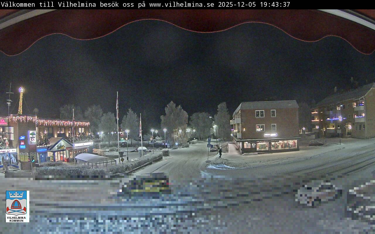 Vilhelmina, kaupungin keskusta