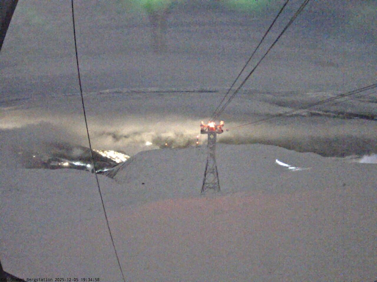 Åre, stazione di montagna della funivia