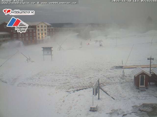 Romme Alpin, Ski Lodge