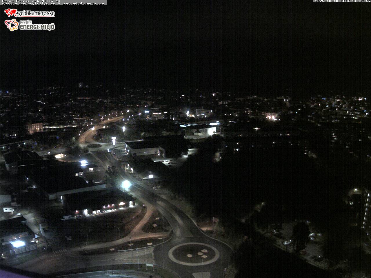 Borås, view from the top of the accumulator tank,