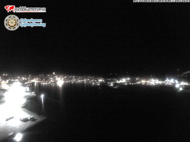 Oskarshamn, vista hacia el puerto interior