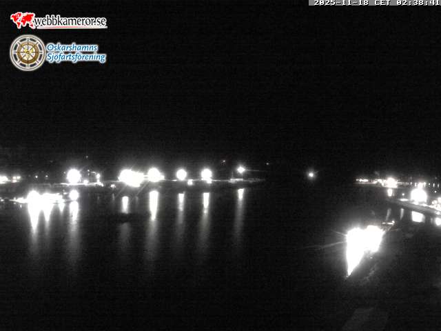 Oskarshamn, view towards the harbor entrance