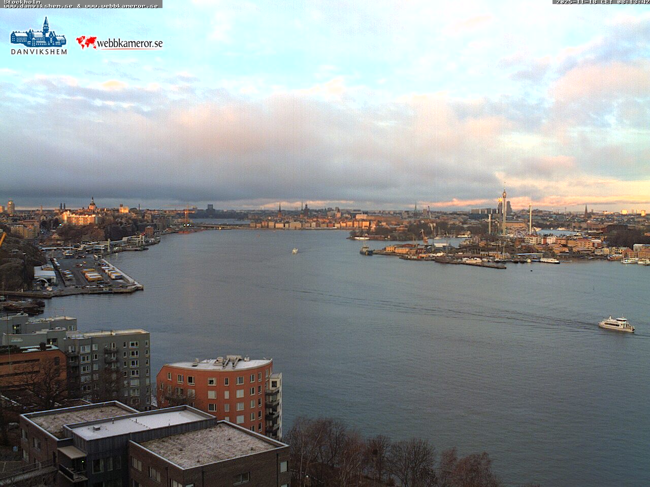 Stockholmer Hafen, Blick nach Westen, Altstadt