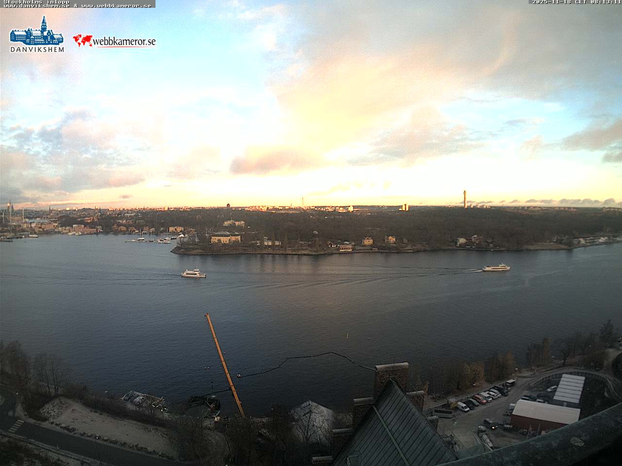 Stockholmer Hafeneinfahrt, Blick nach Norden