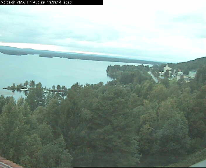 Vilhelmina, with a view of Lake Volga