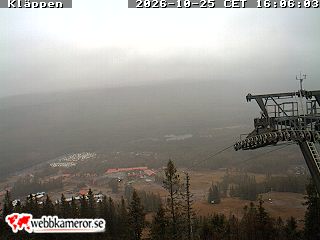 Kläppen, a cabine superior