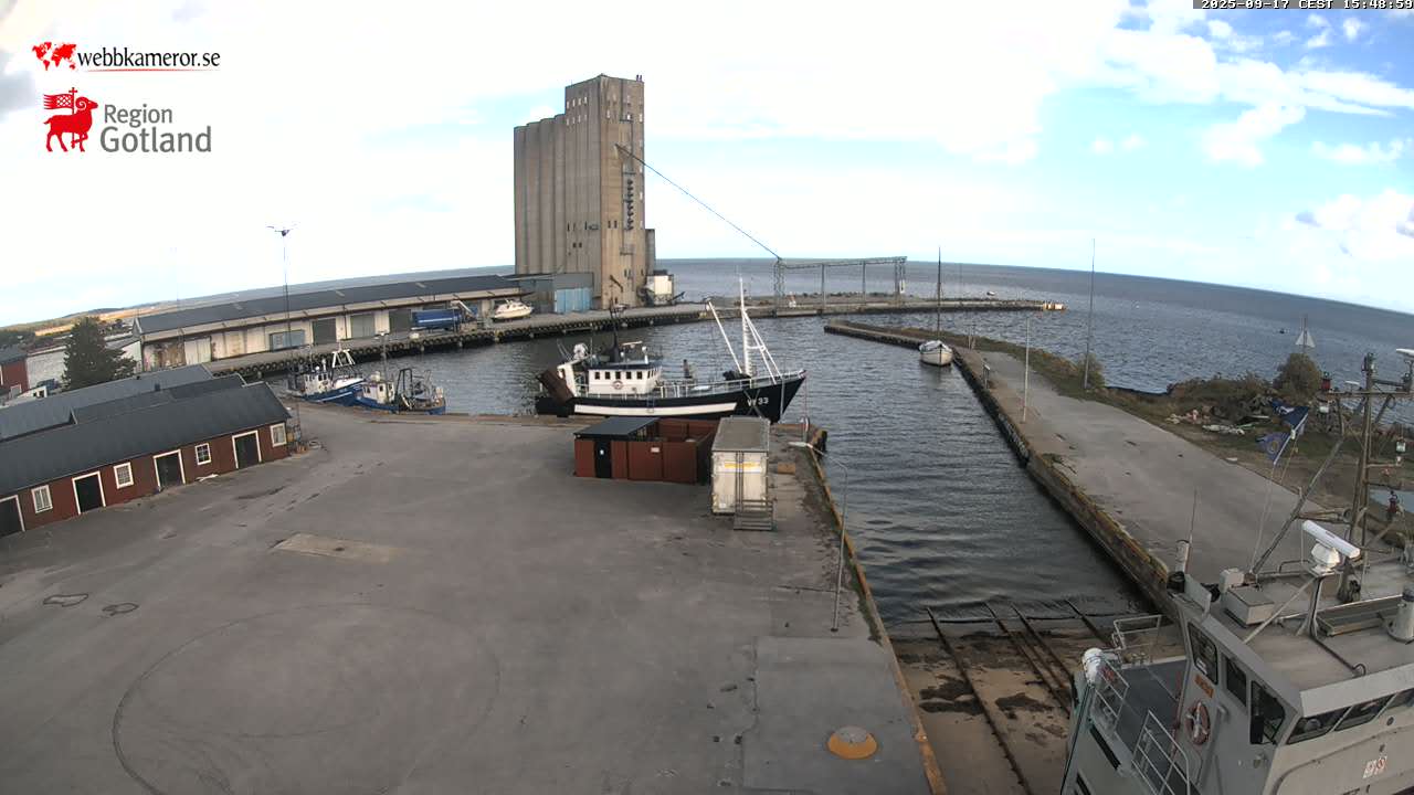 Gotland, Ronehamn, Puerto pesquero/puerto invitado 