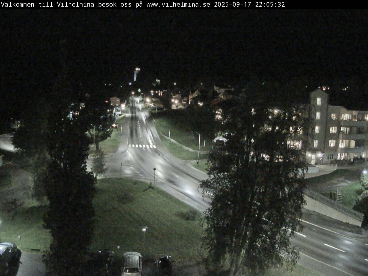 Vilhelmina, Volgsjövägen, Blick auf die Kirche