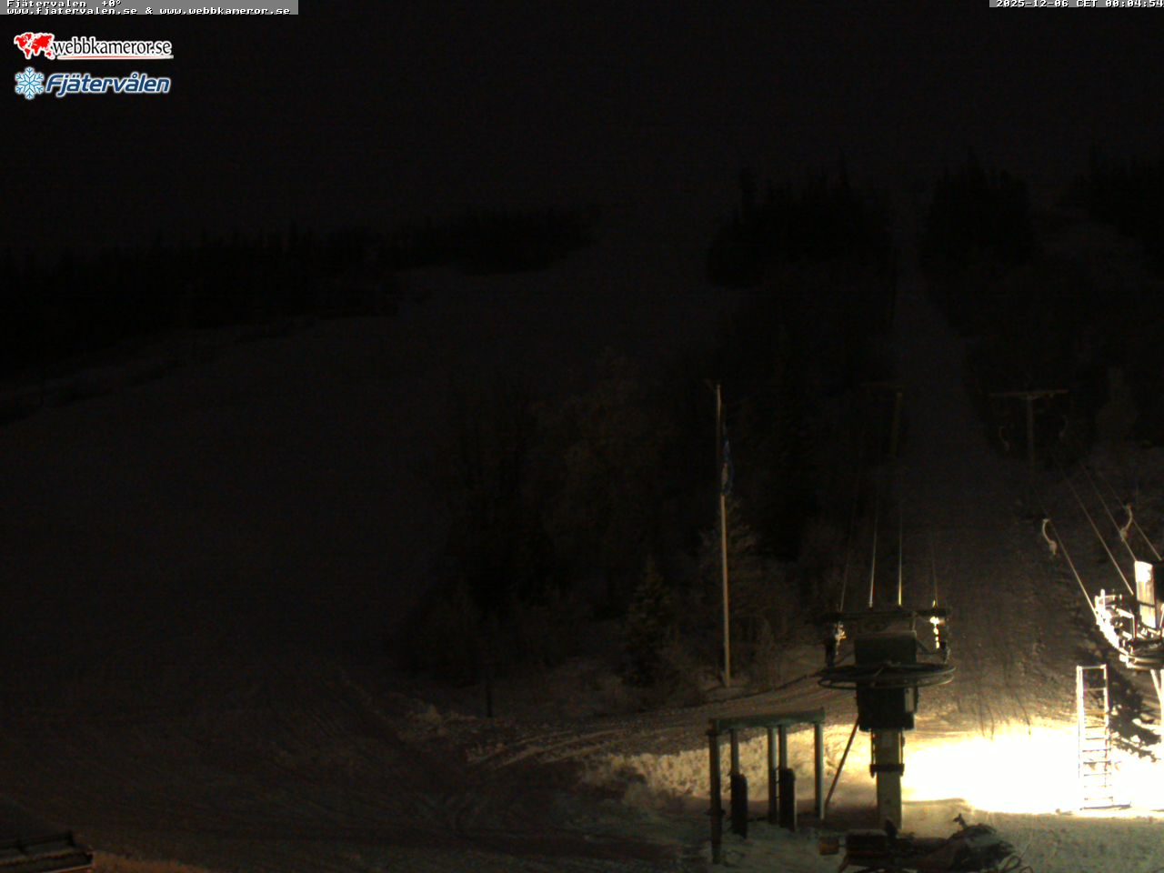 Fjätervålen, θέα από το Fjätervålens Wärdshus