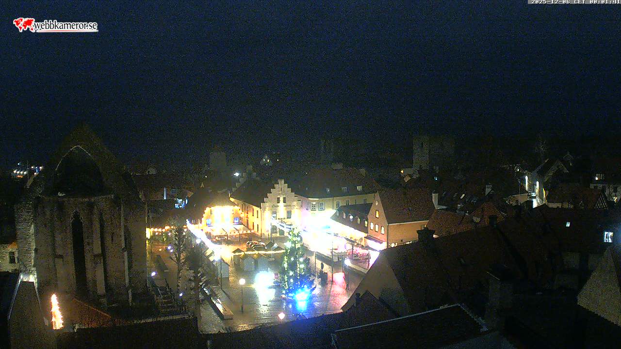 Gotlanti, Pääaukio, Pyhän Kaarlin kirkon rauniot, Visby