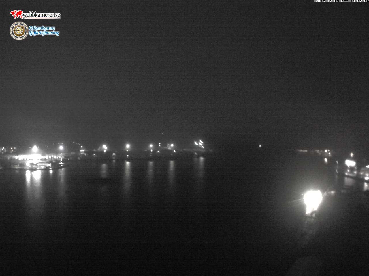 Oskarshamn, udsigt mod havneindløbet