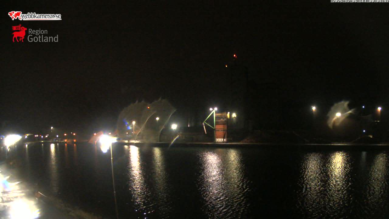 Gotland, Klintehamn, vista verso est