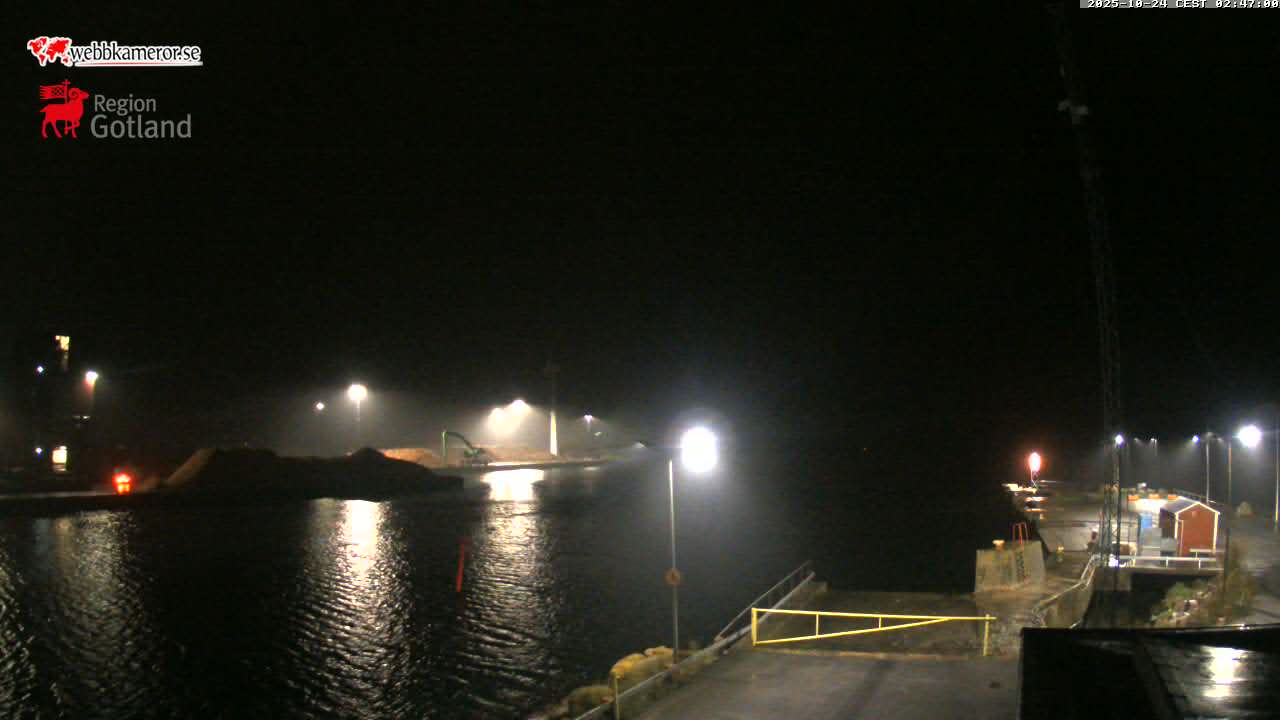 Gotland, Klintehamn, vy västerut